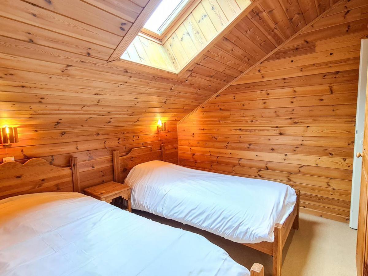 Chalet Spacieux A Flaine Avec Sauna, Cheminee Et Balcon - 6 Chambres, Proche Des Pistes - Fr-1-425-4 Bagian luar foto