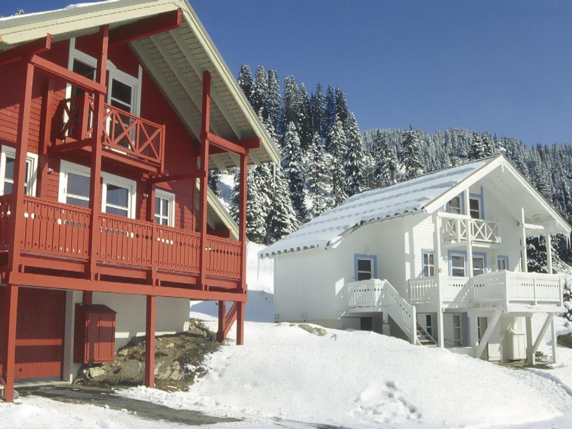 Chalet Spacieux A Flaine Avec Sauna, Cheminee Et Balcon - 6 Chambres, Proche Des Pistes - Fr-1-425-4 Bagian luar foto